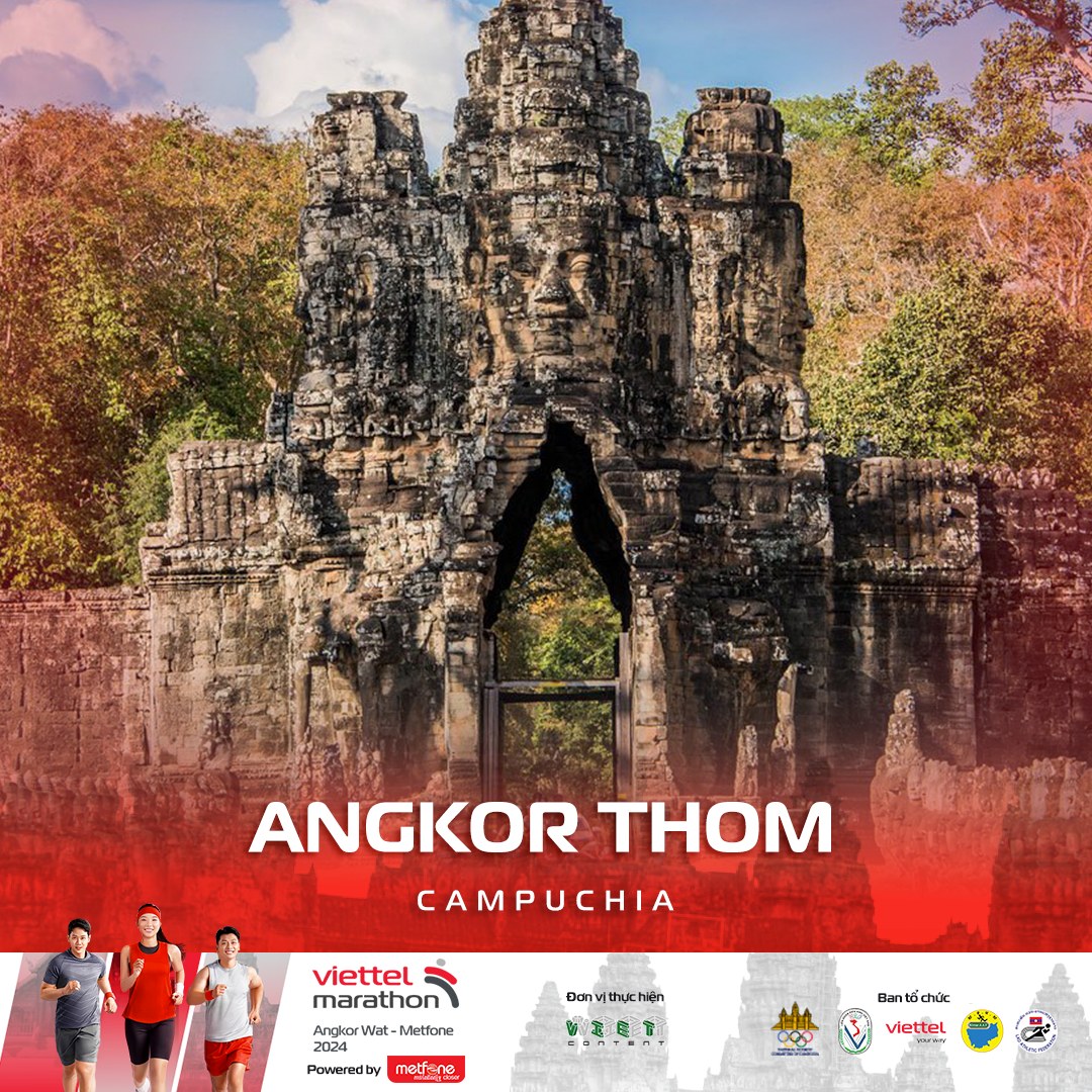 Tham gia chặng cuối Viettel Marathon 2024 tại Angkor Wat, Campuchia